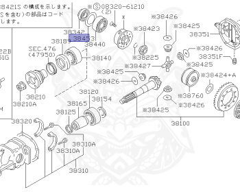 Nissan - Skyline - R34 25GT - ENR34 - 1998 - 25GT - 4 DOOR SEDAN(4S) - AUTOMATIC-FLOOR SHIFT(AT.F4) - High cast, 2-link (IRS.2WD) - RB25DE