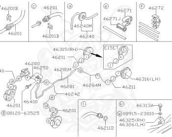 Nissan - Sunny - B11 - 1986 - SGX TYPE - WAGON(W) - 5 SPEED MANUAL TRANS(F5) - E15S