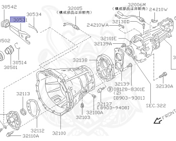 Nissan - 180SX - RS13 - 1995 - Type R/X - HATCH BACK(HB) - MANUAL TRANSMISSION(MT) - TWO WHEELS STEERING(2WS) - SR20DET
