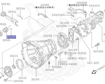 Nissan - 180SX - RS13 - 1993 - Type 2/3 - HATCH BACK(HB) - MANUAL TRANSMISSION(MT) - FOUR WHEELS STEERING(4WS) - SR20DET