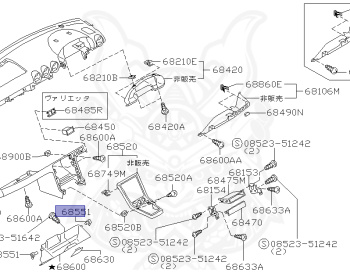 Nissan - Silvia - S15 - 1999 - SPEC S - HARDTOP(K) - AUTOMATIC-FLOOR SHIFT(AT.F4) - TWO WHEELS STEERING(2WS) - SR20DE