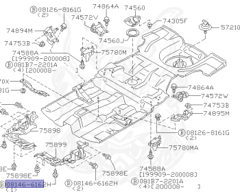 Nissan - Sunny - B15 - 2000 - FE TYPE - SEDAN(S) - 2 WHEEL DRIVE(2WD) - AUTOMATIC-FLOOR SHIFT(AT.F4) - QG15DE