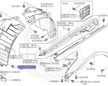 Nissan - Skyline - V36 - 2011 - 250GT - SEDAN(S) - 2-linked (2WD/STD) - 7 SPEED AUTOMATIC TRANS(7AT) - VQ25HR