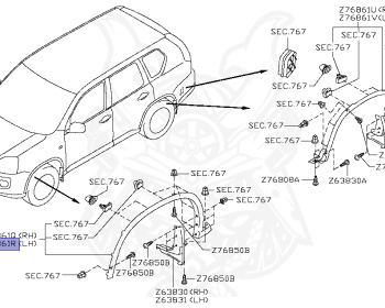 Nissan - X-Trail - T31 - 2015 - X/XTT/GT Grade - WAGON(W) - 4 WHEEL DRIVE(4WD) - 6 SPEED MANUAL TRANS(6MT) - M9R
