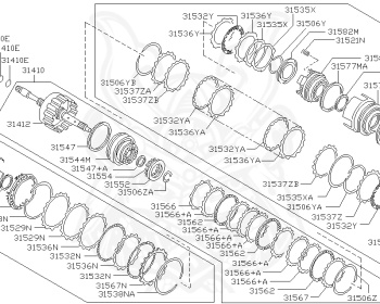 Nissan - Teana - J31 - 2005 - JK-M - SEDAN(S) - 2 WHEEL DRIVE(2WD) - AUTOMATIC TRANSMISSION(AT) - VQ23DE