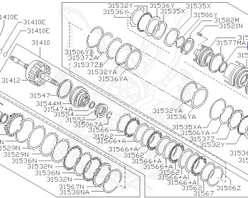 Nissan - Serena - C24 - 2004 - 25X - WAGON(W) - 2 WHEEL DRIVE(2WD) - AUTOMATIC-COLUMN SHIFT(AT.R4) - Flooded roof (N/R) - QR25DE