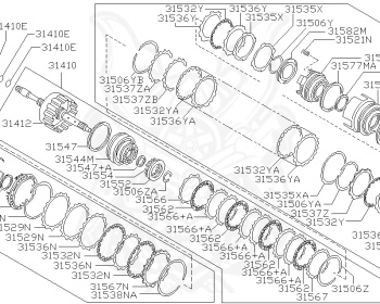 Nissan - Serena - C24 - 2004 - 25X - WAGON(W) - 2 WHEEL DRIVE(2WD) - AUTOMATIC-COLUMN SHIFT(AT.R4) - Flooded roof (N/R) - QR25DE