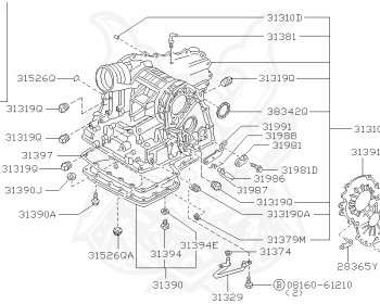 Nissan - Serena - C24 - 2002 - 25X - WAGON(W) - 2 WHEEL DRIVE(2WD) - AUTOMATIC-COLUMN SHIFT(AT.R4) - Flooded roof (N/R) - QR25DE