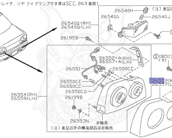 Nissan - Skyline - R34 25GTT - ER34 - 2000 - 25GT TURBO - 4 DOOR SEDAN(4S) - AUTOMATIC-FLOOR SHIFT(AT.F4) - Hi-Cas 2-Link (HI.2WD) - RB25DET