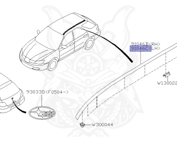 Subaru - Impreza - GG2 - Jan-2002 - Dec-2006 - 15IS - Wagon - 2W - 5-speed manual transmission - Right hand - 152