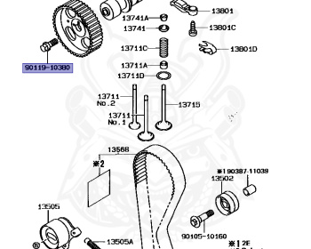 Toyota - Corolla - EE90 - 1987 - DX TYPE - 4-DOOR - Manual - 2E