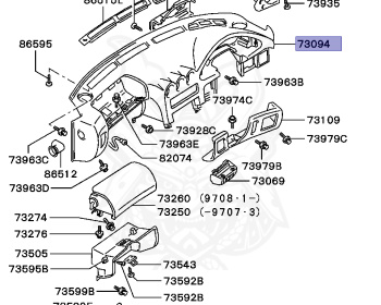 Mitsubishi - GTO - Z16A - 1994 - MRPM - 6G72