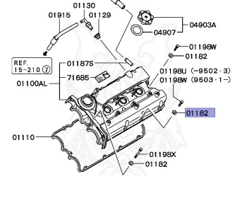 Mitsubishi - FTO - DE3A - 1998 - HNGH - 6A12