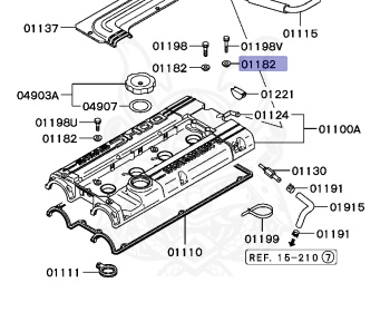 Mitsubishi - RVR - N23WG - 1991 - SNXM5 - 4G63