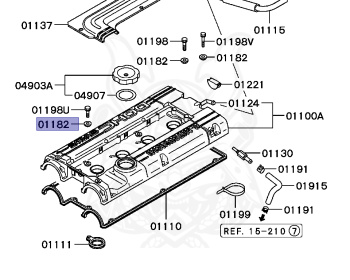 Mitsubishi - RVR - N23W - 1993 - SNGM - 4G63
