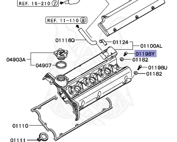 Mitsubishi - Pajero - V45W - 1990 - GRPM - 6G74