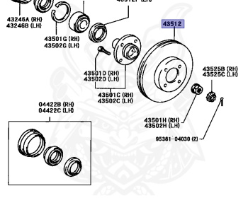 Toyota - Corolla - AE111N - 1997 - STANDARD TYPE - 4AFE