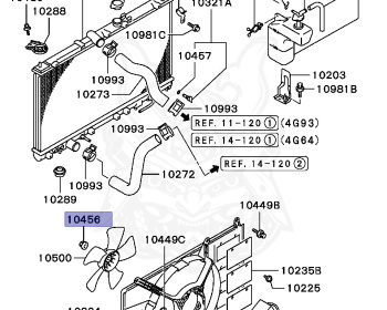 Mitsubishi - Galant - EA7A - 2004 - SRGC2 - 4G94