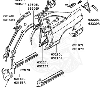 Mitsubishi - Mirage - CJ4A - 1997 - DNHH - 4G92