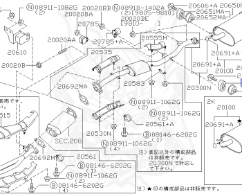 Nissan - Skyline - R34 GT - HR34 - 1998 - 20GT - 2 door hard top (2K) - AUTOMATIC-FLOOR SHIFT(AT.F4) - High cast, 2-link (IRS.2WD) - RB20DE