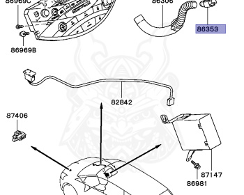 Mitsubishi - Grandis - NA4W - 2003 - LRPY1 - 4G69