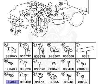Mitsubishi - Jeep - J55 - 1994 - FF - 4DR5