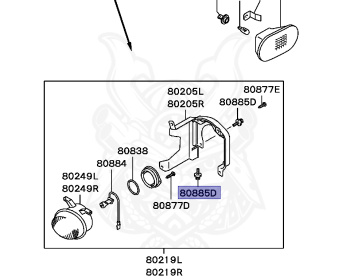 Mitsubishi - Mirage - CJ4A - 1997 - MRGH - 4G92