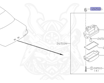 Nissan - Laurel - C33 - 1992 - Medallist - HARDTOP(K) - 5 SPEED A/T(AT.F5) - HICAS - RB25D