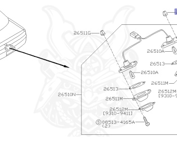 Nissan - Silvia - S14 - 1996 - QS - HARDTOP(K) - MANUAL TRANSMISSION(MT) - TWO WHEELS STEERING(2WS) - SR20DE