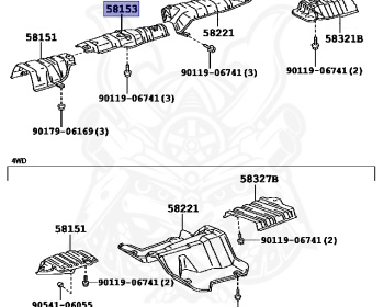 Toyota - Corolla - EE101 - 1991 - DX TYPE - 4-DOOR(SEDAN) - Manual - 4EFE