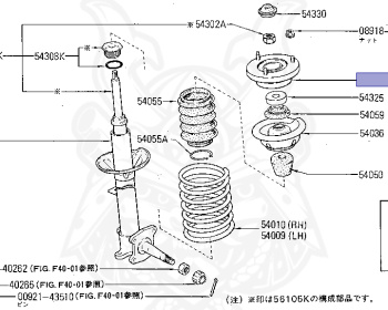 Genuine Bluebird 910 Handling OEM parts supplied from Japan