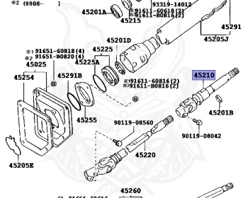Genuine Land Cruiser KZJ78W Handling OEM parts supplied from