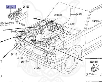 Genuine Datsun 720 Electrical OEM parts supplied from Japan