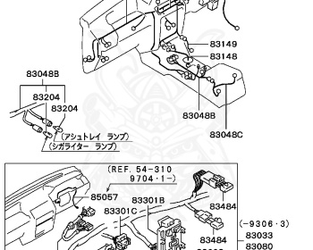 Mitsubishi - Pajero - V24WG - 1990 - NHF - 4D56