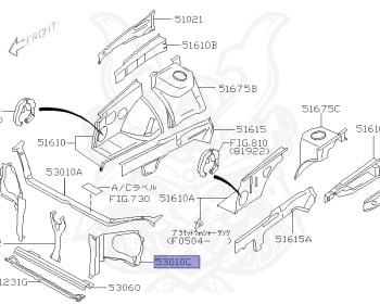 Subaru - Impreza - GD9 - Jan-2000 - Dec-2002 - NA - Sedan - 4W - 5-speed manual transmission - Right hand - 204