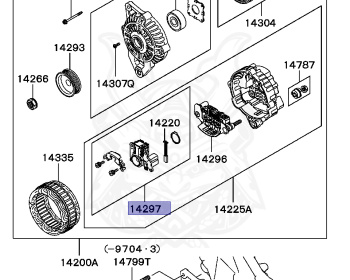 Mitsubishi - Challenger - K96W - 1996 - GRXE9 - 6G72