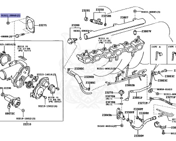 Toyota - Verossa - JZX110 - 2004 - VR25 TYPE - Manual - 1JZGTE