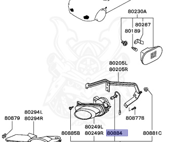 Mitsubishi - Galant VR-4 - EC5A - 2000 - SNGF3 - 6A13