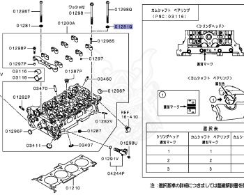 Mitsubishi - Galant Fortis - CY3A - 2007 - STHP - 4B10