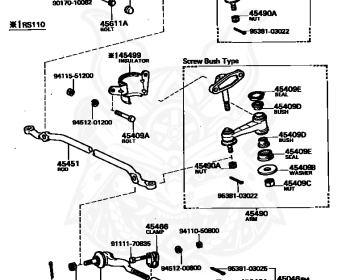 Toyota - Crown - LS110 - 1983 - SUPER DELUXE - 4-DOOR - Manual - L
