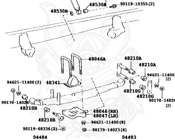 Toyota - LiteAce - CM55 - 1996 - DX TYPE - SUPER SINGLE JUST LOW - Manual - 2C