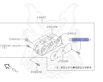 Nissan - Skyline - R34 25GTT - ER34 - 1998 - 25GT TURBO - 2 door hard top (2K) - AUTOMATIC-FLOOR SHIFT(AT.F4) - Hi-Cas 2-Link (HI.2WD) - RB25DET