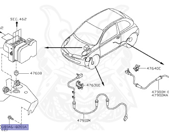 Nissan - March - K12 - 2005 - 14C Grade - 5 DOOR HATCHBACK(5HB) - 4 WHEEL DRIVE(4WD) - AUTOMATIC TRANSMISSION(AT) - CR14DE