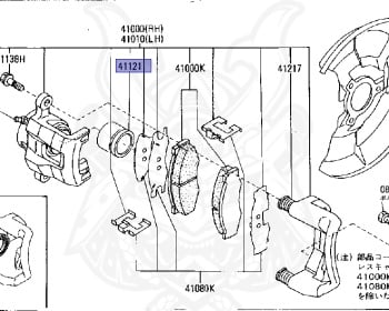 Genuine Skyline R31 Brakes OEM parts supplied from Japan - Nengun