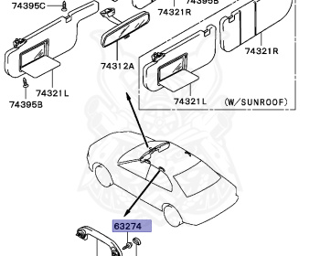 Mitsubishi - Galant - EA1A - 1999 - PRGC8 - 4G93
