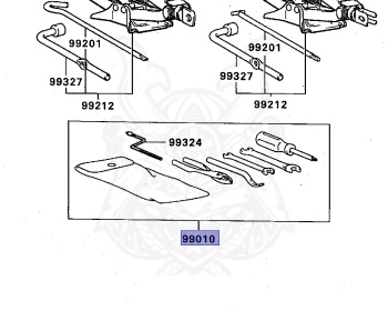 Mitsubishi - Lancer - C61A - 1987 - SFM - 4G13