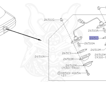 Nissan - Silvia - S14 - 1996 - QS - HARDTOP(K) - MANUAL TRANSMISSION(MT) - TWO WHEELS STEERING(2WS) - SR20DE