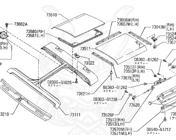 Nissan - Exa - KN13 - 1990 - Type X - MANUAL TRANSMISSION(MT) - CA16D