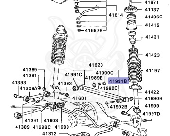 Mitsubishi - Mirage - C83A - 1987 - MNDM - 4G61