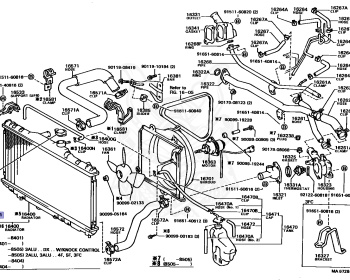 Toyota - Corolla - AE81 - 1985 - SE TYPE - 4-DOOR - Manual - 3ALU